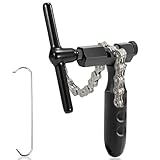 Yesaler Kettennieter Fahrrad Fahrradketten Reparatur Fahrradketten Nietwerkzeug für Entfernen und Anbringen von Fahrradketten Schwarz