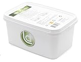 Lodvar® Wandfarbe weiss | Deckkraft Klasse 1 | Pulver OHNE Giftstoffe | ergibt 5L | geruchsneutral & atmungsaktiv | Made in Germany (2760, Gramm)