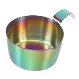 OKUMEYR Extraktionskaffeetasse Espressobecher Messbecher Für Kaffee Espressotassen Edelstahl Messbecher Kaffeegläser Becher Für Kaffee Schnapsbecher Für Konzentrierten Kaffee