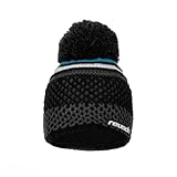 Reusch Ellie Beanie angenehm warme und Winddichte Unisex Strickmütze Wintermütze Skimütze mit Bommel für Sport und Freizeit für Damen und Herren mit hohem