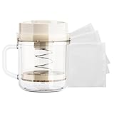 Yogurt Maker Schere, Jogurt Cheese Maker, Maschine mit Filter Mesh Bags, wiederverwendbar Yogurt Strainer, abnehmbarer waschbarer Filter, Jogurt Maker mit Mesh Taschen, Cheese Strainer für Jogurt,