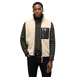 Superdry Herren Vintage Retro Fleeceweste Hafer Beige XXXL