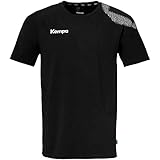 Kempa Herren Core 26 T-Shirt Jungen Handball Sport-Shirt Funktions-Shirt Trikot, Schwarz, S EU