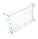 RESET RETRO 10x Klarsicht Schutzhüllen passend für Nintendo DS Spiele in OVP 0,3mm Passgenau und Glasklar-PET-Reset Retro Game Protectors-Cases-Box-Staubdicht-UV-Schutz