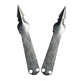 COLLBATH 2st Ananas-sandwich Ananas Augenentferner Karottenschäler Ananas-entferner-tool Frucht Augenentferner Fruchtausstecher Ananasschäler Premium Ananasschneider Silver Kohlenstoffstahl