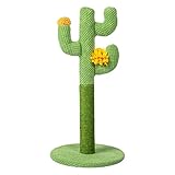 Spielplatz für Katzen, Kaktus, Kratzbaum und Katzenmatte | Kaktus, Sisal, Klettern, Rahmen, flauschige Schafe, Katzentoilette, Kratzbrett, Spielzeug, Zubehör für Kätzchen