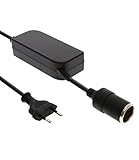 PAXO KFZ Netzadapter, 60W | 5A | 12V, Spannungswandler, Gleichrichter mit Zigarettenanzünder-Buchse