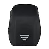 AiQInu Regenschutz für Rucksäcke mit Reflexstreifen, Regenhülle Rucksack mit Aufbewahrungstasche, Wasser- und Windabweisend, Rucksack Regenschutzhülle für Wandern, Camping, Radfahren M（30L-40L）