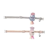 POPETPOP 2 STK Halsband Joule Gürtel Puzzle mittlerer Hund für Hunde hundekragen hundehalstuch Cartoon-Halskette Dog Collars Halsring für Haustiere für Haustierhunde Polyester