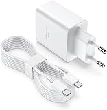 45W Schnellladegerät Ladekabel Komplett-Set für Samsung Galaxy S25 S24 S23 Ultra, A55 A54, Inkl. USB-C Netzteil & 2M Kabel, Super Fast Charging