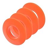 Happyyami 4 Stück Kajak-Haltering Tropfringe für Kajakpaddel Paddelzubehör Kanu Wassersport Paddel Zubehör Kanu Paddel Zubehör Kanu Zubehörteile Bootszubehör Tropfring für Kanus PVC Orange