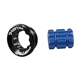 M20 x 8 mm robuste Fahrrad-Kurbelschrauben, perfekte Ergänzung zu Ihrem Fahrrad-Set (schwarz + Werkzeug)