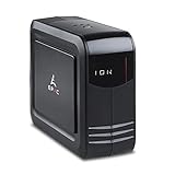 EPYC ION - USV für Computer, MAC, und Aktiven PFC-Netzteilen, 1000VA / 600 Watt, UPS, Unterbrechungsfreie Stromversorgung, USV für Spielkonsolen und Gaming-PCs, 3X Schuko Ausgängen