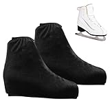 Eiskunstlauf - Stiefelüberzüge, Flanel zum Skaten | Professionelle Eiskunstlauf-Schuhüberzüge aus Samt, elastische Skate-Schuhüberzüge für und Mädchen