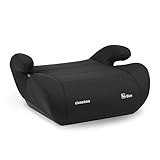 KikkaBoo Sitzerhöhung Auto Kinder i-UP, i-Size, 125-150 cm, Gruppe 3, 7-12 Jahre, 22-36 kg, Leichter Einbau mit Gurt, Schwarz