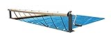 Interline Manueller Aufroller für Holz Pool (max. Breite 5.50 m) Sommer/Solar Abdeckungen, Grau