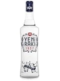 YENI RAKI – AUSGEWOGENE HARMONIE VON TRAUBEN UND ROSINEN – 1x0,7l Rakı mit 45% vol. - Hergestellt in der Türkei