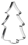 GastroMax Tannenbaum-Ausstecher – Plätzchenausstecher für originelle Kekse – Edelstahl-Ausstechform – perfekt für Weihnachten – 11 cm – einfaches Ausstechen