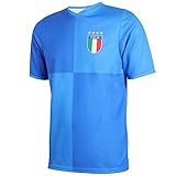 Italien Trikot Heim - Kinder und Erwachsene - Jungen - Fußball Trikot - Fussball Geschenke - Sport t Shirt - Sportbekleidung - Größe M