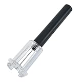 Weinkorkenöffner – Korkenzieherentferner für Weinflaschen | Edelstahl mit Luftdruckpumpe, einfaches Drehgriff-Design, rot, Servieren in Bars, Cafés für Restaurants, Häuser und Partyveranstaltungen