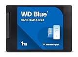 WD Blue SA510 SATA SSD 1 TB 2,5 Zoll (Lesen bis 560 MB/s, Schreiben bis 520 MB/s, Upgrade für PC/Laptop, Western Digital SSD Dashboard)