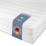 Träumegut24 ergonomische 7-Zonen Matratze | Größe + Höhe wählbar | Härtegrad H2 & H3 | Kaltschaummatratze | Öko-Tex Zertifiziert | Rollmatratze (180 x 200 cm, Höhe 11 cm)