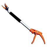 Ausziehbarer Obsternter – Erntescheren, Hochentaster | Bypass-Schneider mit kurzen Gliedmaßen, Obsterntemaschine zum Schneiden und Halten von Gartenscheren, rotierender Stangen-Obstpflücker, verstellb