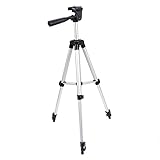 GAROZATION Stativ Tripod Aluminiumlegierung Silver