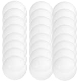 FUNNETOYU 30 Stück Teiliges Transparente Glaskugeln Vielseitige Dekokugeln und Murmeln für Brettspiele Wohnraumdekoration Sichere Glasmurmeln für Jugendliche Glänzende Glaskugeln mit