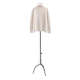 Metall Schneiderpuppe, Weiblich Schaufensterpuppe mit Stand, Höhe verstellbar 140-160cm, Damenbüste Schneiderbüste Kleiderpuppe, für Bekleidungsgeschäfte und Schneidereien