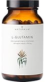 Naturkur® L-Glutamin 750mg - 240 Kapseln im Apothekerglas - Vegan, ohne Zusatzstoffe, in Handarbeit hergestellt in Unterfranken