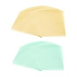 PATIKIL 60 Blätter Pergamentpapier 21.6 x 27.9 cm / 8.5x11 Zoll Druckbares Transparentes Papier 100GSM Farbig Für Einladungen Laser InkJet Druck Kartenbasteln Gold/Hellblau