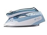 BEPER P204FER200 Doppelspann-Reisebügeleisen,Tankinhalt 80 ml,1100W,Antihaftbeschichtete Platte, klappbarer Griff, Ideal für Reisen