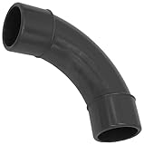 Klebe Fitting Bogen 90° Grad aus Kunststoff für 25mm PVC Rohr Außendurchmesser i-i 2 Muffen Anschlüsse zum Verkleben Druck PN16 Bar Verbinder Stück Winkel Kupplung