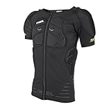 O'NEAL | Protektoren-Jacke | Motocross Enduro Motorrad | Elastisch leichte Protektorenjacke, aus Polyurethan-Schaum, Mesh-Einsatz | STV Short Sleeve Protector Shirt | Erwachsene | Schwarz | Größe L