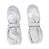 TOYANDONA Warme Skihandschuhe für Verlängertem Bündchen rutschfeste Winterhandschuhe für Outdoor Aktivitäten