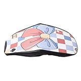 MAGICLULU Sattelüberzug Für Fahrräder Sitzbankbezug Aus Pu-Leder Regenschutz Und Sonnenschutz Für Motorräder Bikes Universalpassform Für Verschiedene Fahrradsitze