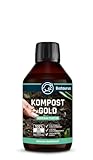 Biotaurus Kompostgold ● Natürlicher Kompostbeschleuniger auf Basis lebender Mikroorganismen ● 250ml