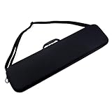 YYXZSL EVA-Angeltasche, 63 cm, stoßfest, mit Gurt, für den Außenbereich, tragbare Rutenrolle, Tragetasche, Stangen-Aufbewahrungskoffer