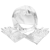 BESPORTBLE Astronautenhelm Handschuhe Atmungsaktive Flexible Raumanzug-accessoires für Weltraum-party Halloween Rollenspiel und Kostümspaß