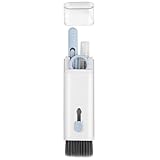 Tastatur-Reinigungsset - 6-in-1 PC-Reinigungsset - Mehrfach verwendbare Reinigungsborste mit Tastendemonteur - Geeignet für die Reinigung von Kopfhörern, Tastaturen und Smartphones (ohne Flüssigkeit)