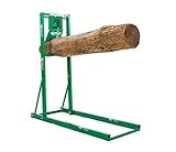 Holzscheithalter zum Schneiden | Sägebock | 20 kg | Kettensägenständer | verstellbar | Holz Kroc