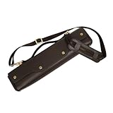 TOYANDONA Flötentasche Schulterhandtasche Kaffee Farbig Strapazierfähige Tragetasche mit Griff und Umhängegurt für Musiker und Flötenzubehör Kompakt und Robust für Sicheren Transport