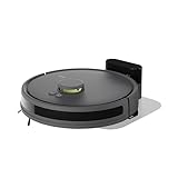 AEG Saugroboter mit Wischfunktion, WiFi, präzise LiDAR Navigation, Beutellos, Saugleistung 4000 Pa, Lithium Akku 14,4 V, bis zu 175 min. Laufzeit, bis 140m², Wassertank 0,28 l, Dunkelgrau , AR71HW1DG