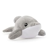 Living Nature Smols Delfin modelliert auf dem Original lebenden Tier der Natur, langlebiges Material, ideal für Natur, Wissenschaft, Schulprojekte und kinetische Bildung, Grey