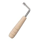 Ryaupy Harfen-stimmstifte L-förmiger Harfen-stimmschlüssel Holz Zither Stimmschlüssel L-Form Stimmschlüssel Klavier Harfen-stimmhammer Teilige Stimm NäGel Reparatur Von SaiteninstrumentenWerkzeuge