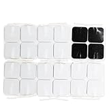 HAPINARY 48St Elektrodenpads pads Wiederverwendbare Hautfreundliche Latexfreie Medizinische Einheit Pads Ersatzpads für das Gerät