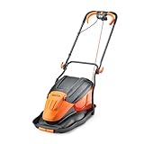 LawnMaster Elektrischer Schwebermäher, 1800 W, 36 cm, Grasfangbox, verstellbare Schnitthöhen, für mittlere bis große Rasenflächen, 2 Jahre Garantie