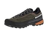 Scarpa Rapid XT GTX wasserdichte Zustiegsschuhe Herren mit Vibramsohle und Wildleder Obermaterial | Klettersteigschuhe | Wanderhalbschuhe Caribou EU 44