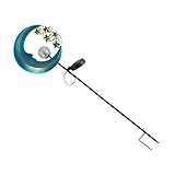 Hemobllo 1Stk Solar Bodenstecker Licht Laternen Vogelhäuschen im Freien solarlampen f�r au�en terassenbeleuchtungen solar deko Solarleuchten für den Garten Boden eingefügte Lampe LED